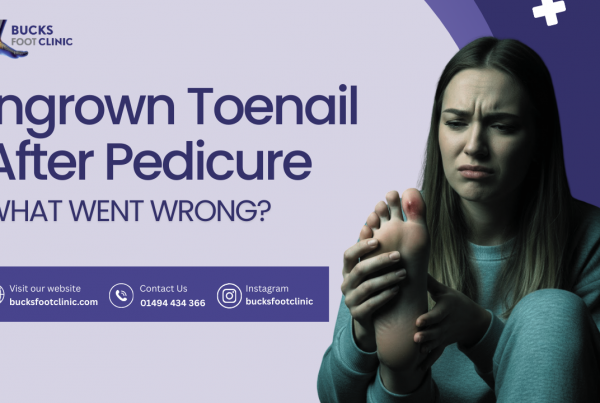 Ingrown toenail after pedicure