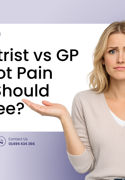 Podiatrist vs GP for foot pain