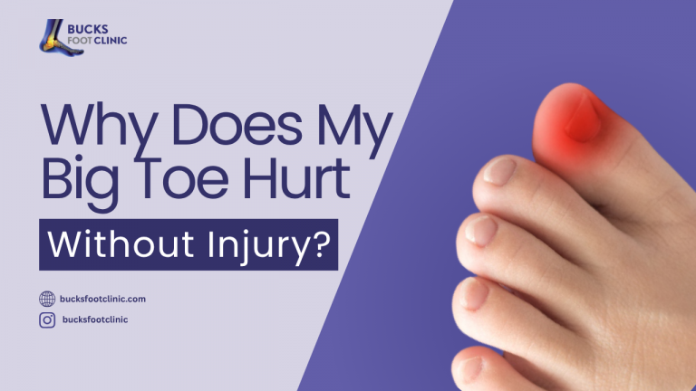Big Toe Pain Without Injury: Why Does It Happen?